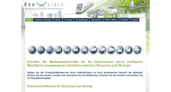Desktop Screenshot of ecolibro.de